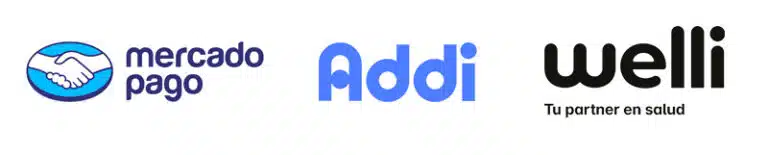 Mercado Pago, Addi, Welli – aliados de financiamiento