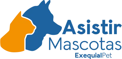 Logos de MedicalPet y ExequialPet, servicios de medicina prepagada y asistencia exequial para mascotas de Asistir Mascotas